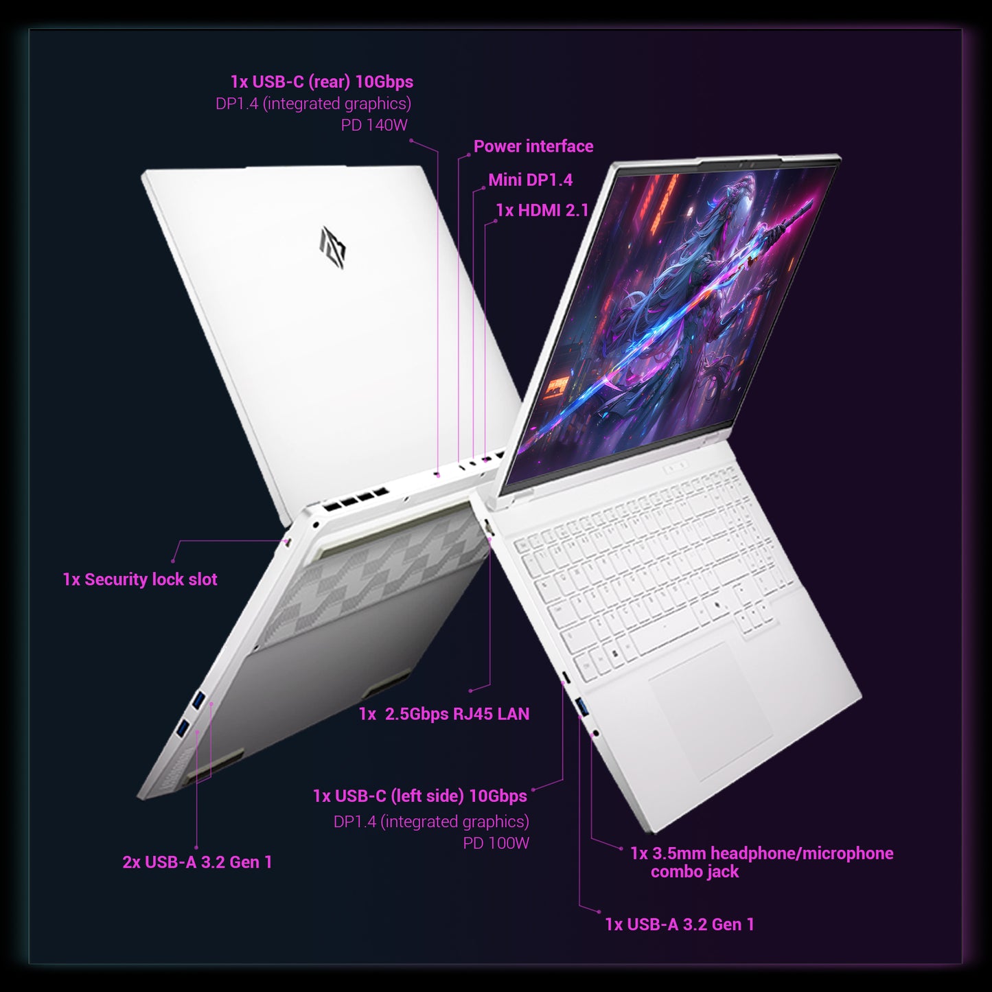 FIREBAT AS2 Gaming Laptop (AMD Ryzen9 8940HX)