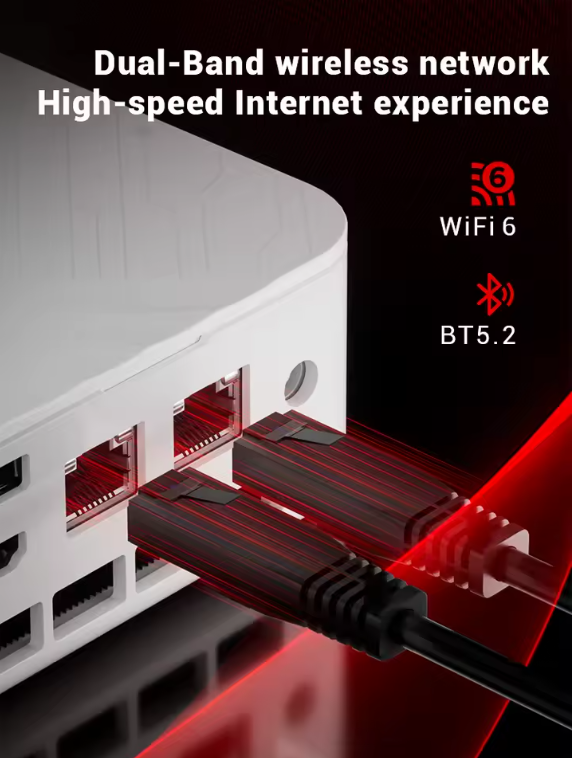 FIREBAT AM02Mini PC (AMD Ryzen 5 7430U)