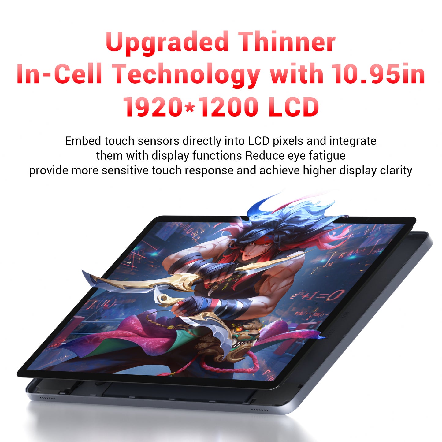 10.95in In-Cell 1920x1200 Touchscreen Android 15 Tablet
