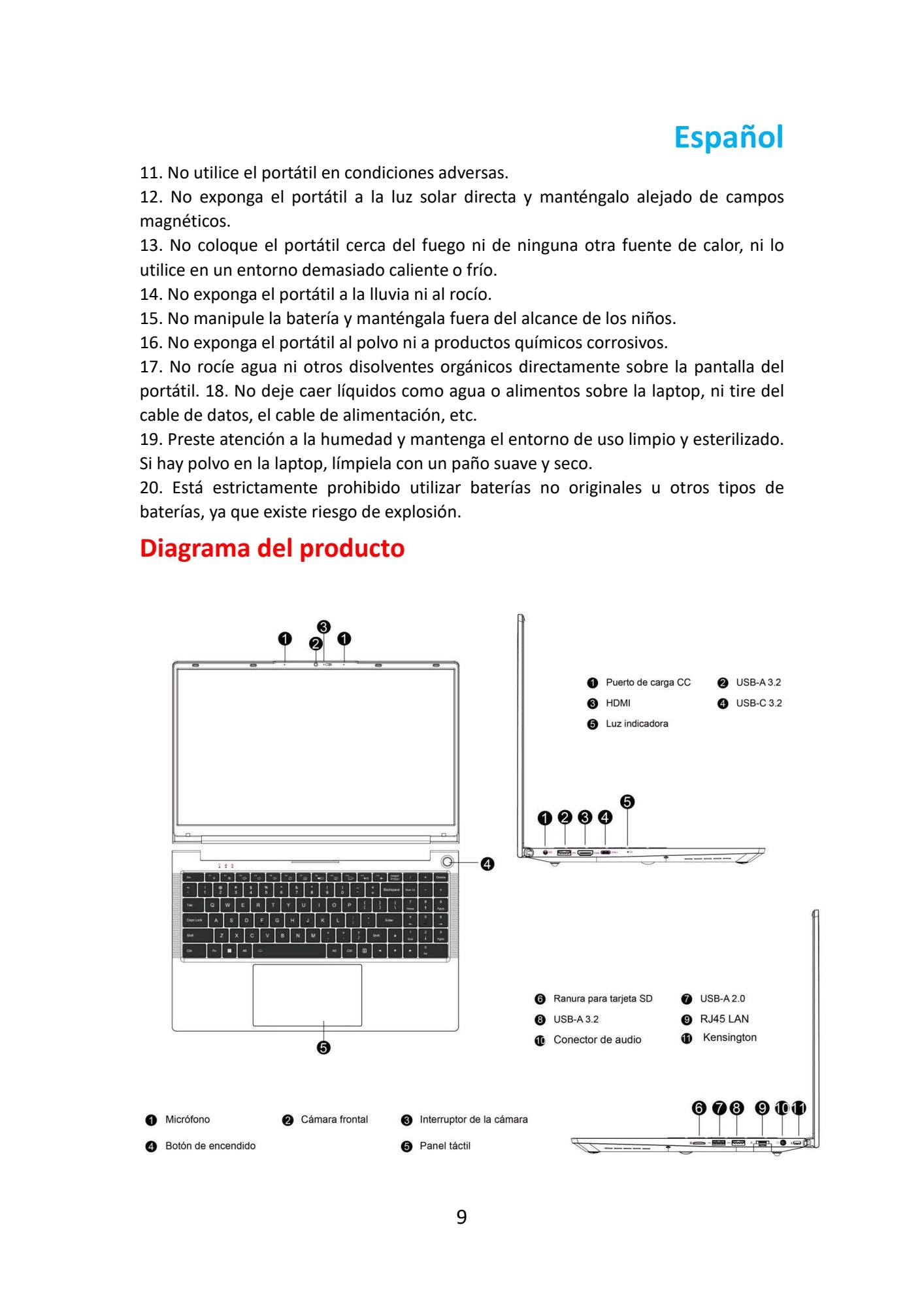 User Manual Notebook User Manual – FIREBAT
