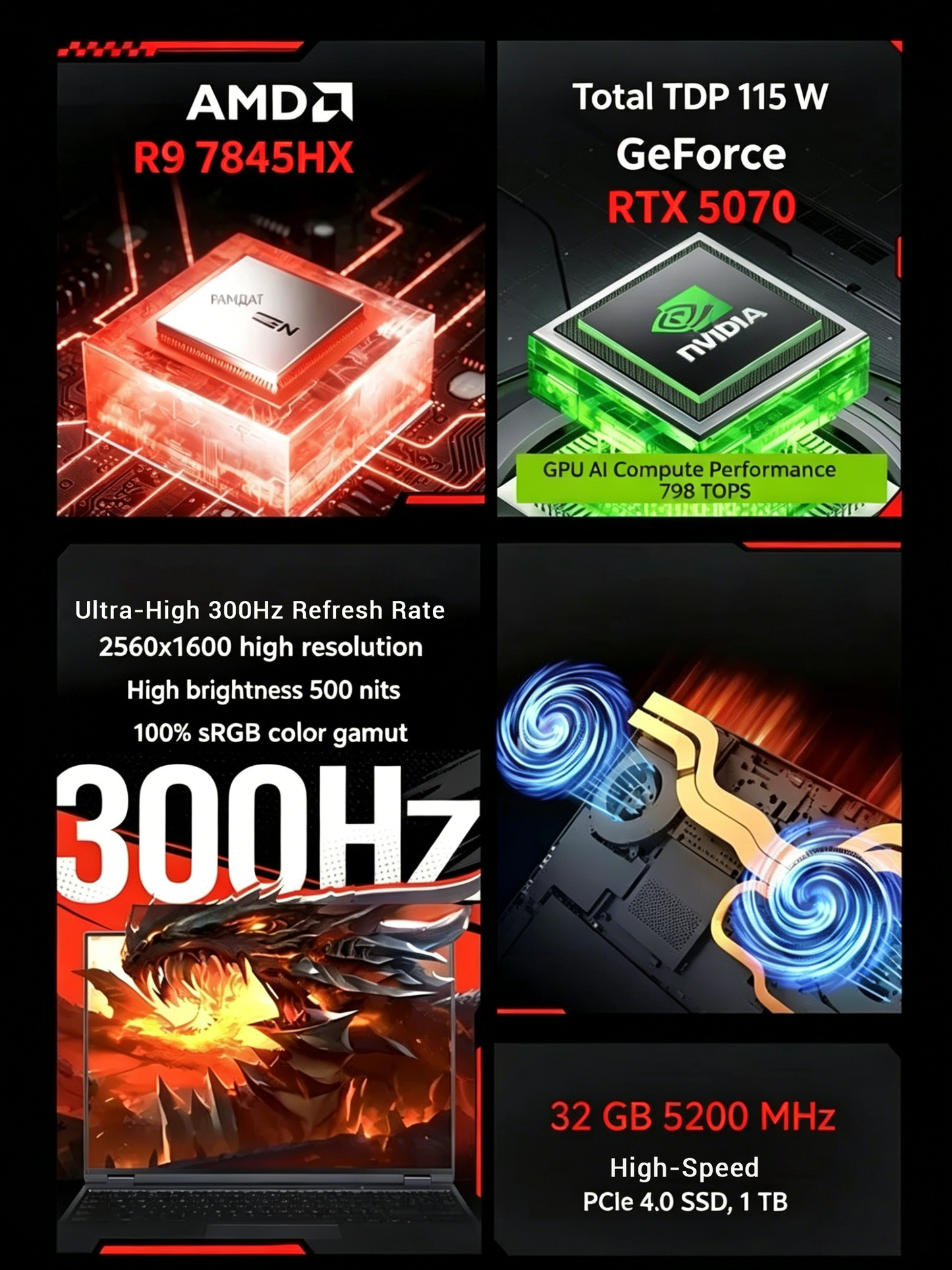 MECHREVO Dragon(JiaoLong) 16Pro | AMD Ryzen 9 7845HX