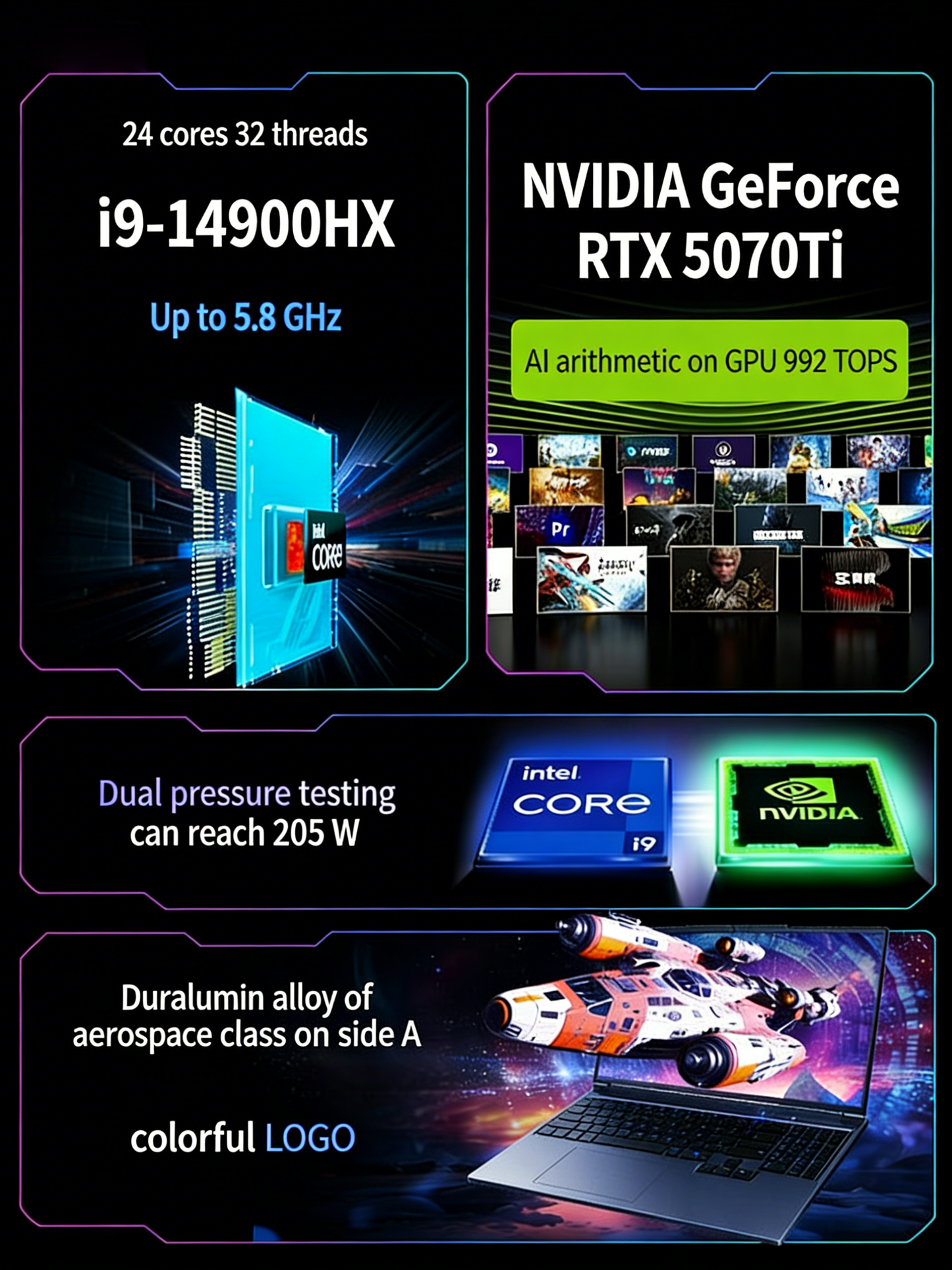 MECHREVO Aurora(KuangShi) 16X Pro | Intel Core i9-14900HX