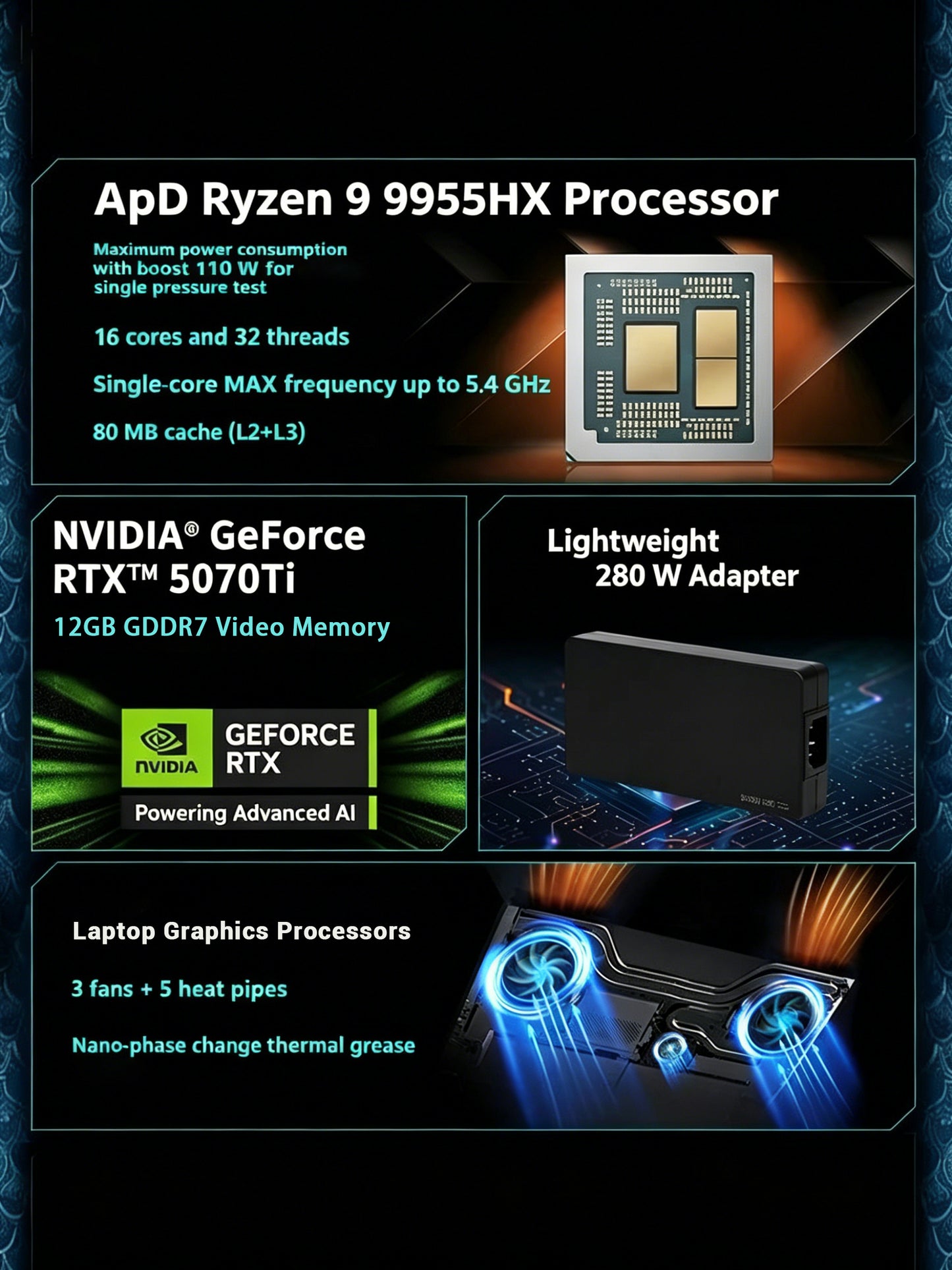 MECHREVO Dragon(CangLong) 16XPro | AMD Ryzen 9 9955HX