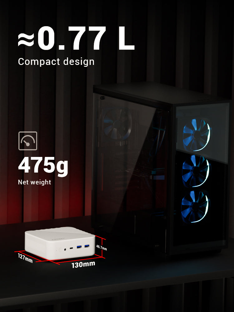 FIREBAT Mini PC AM02 | AMD Ryzen 7 H 255