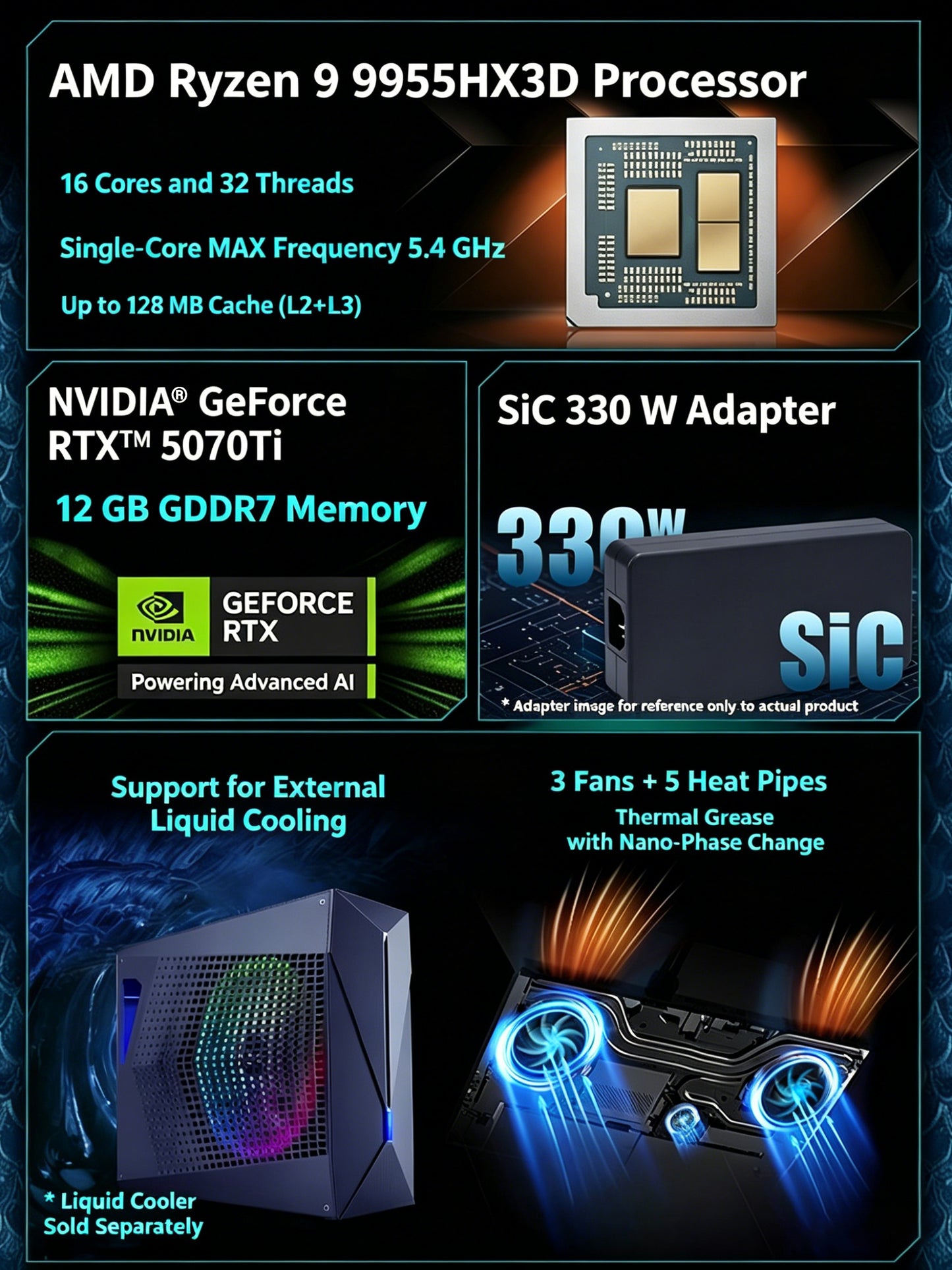 MECHREVO Dragon(CangLong) 16 Ultra | AMD Ryzen 9 9955HX3D