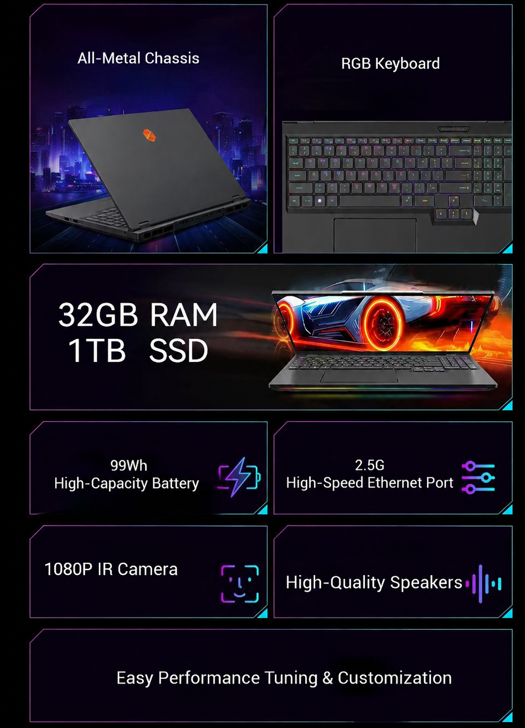 MECHREVO Aurora(YaoShi)16 Ultra | Intel Core Ultra 9 290HX Plus