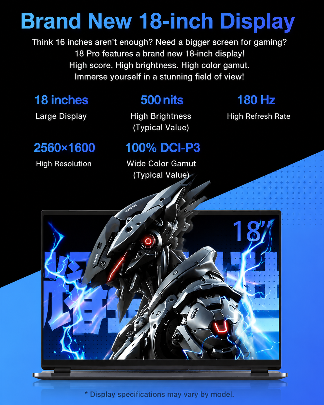 MECHREVO Aurora（YaoShi）18 Pro | Intel Core i7-14650HX
