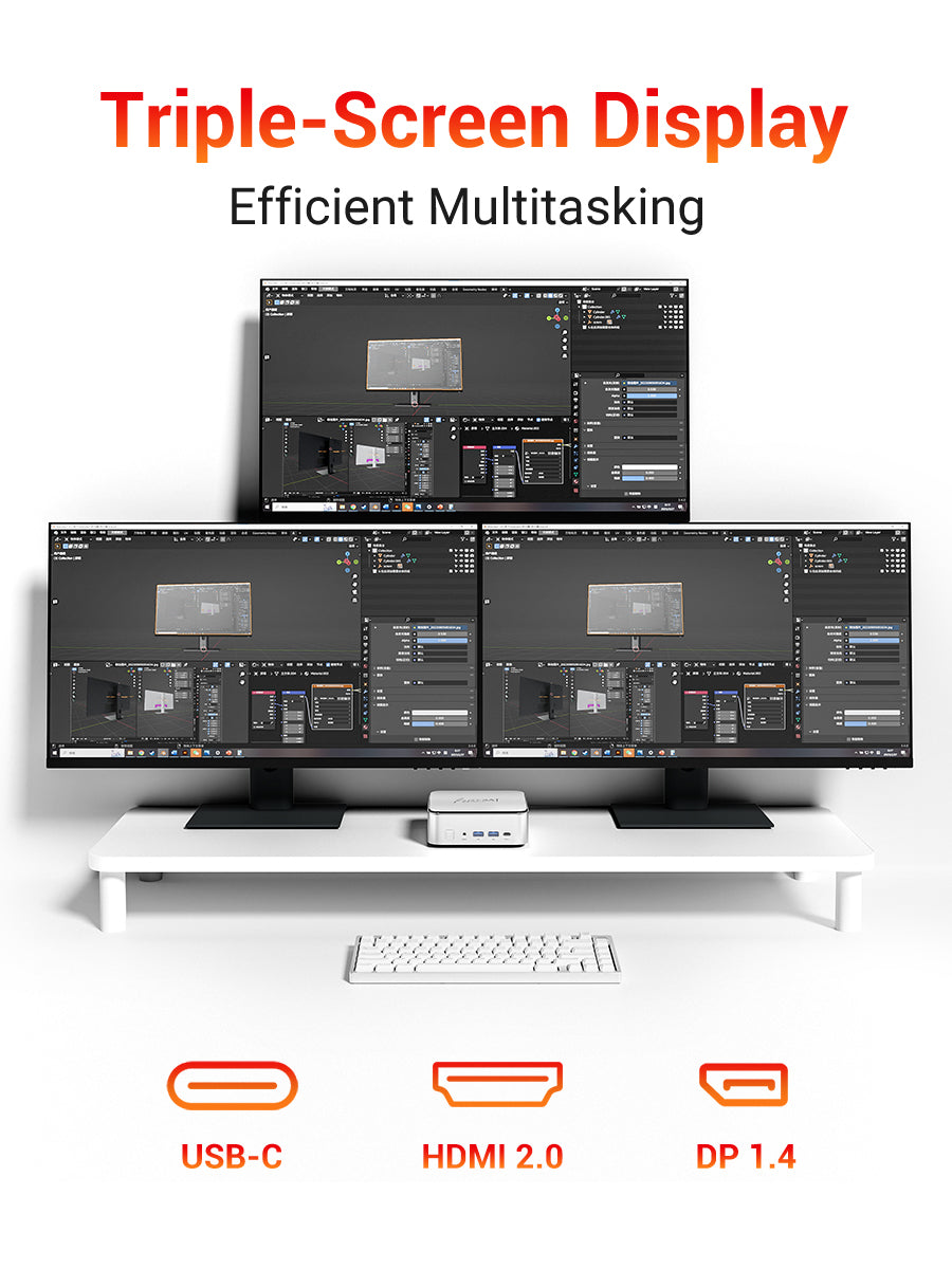 FIREBAT F2 Mini PC(Intel i5-14450HX)