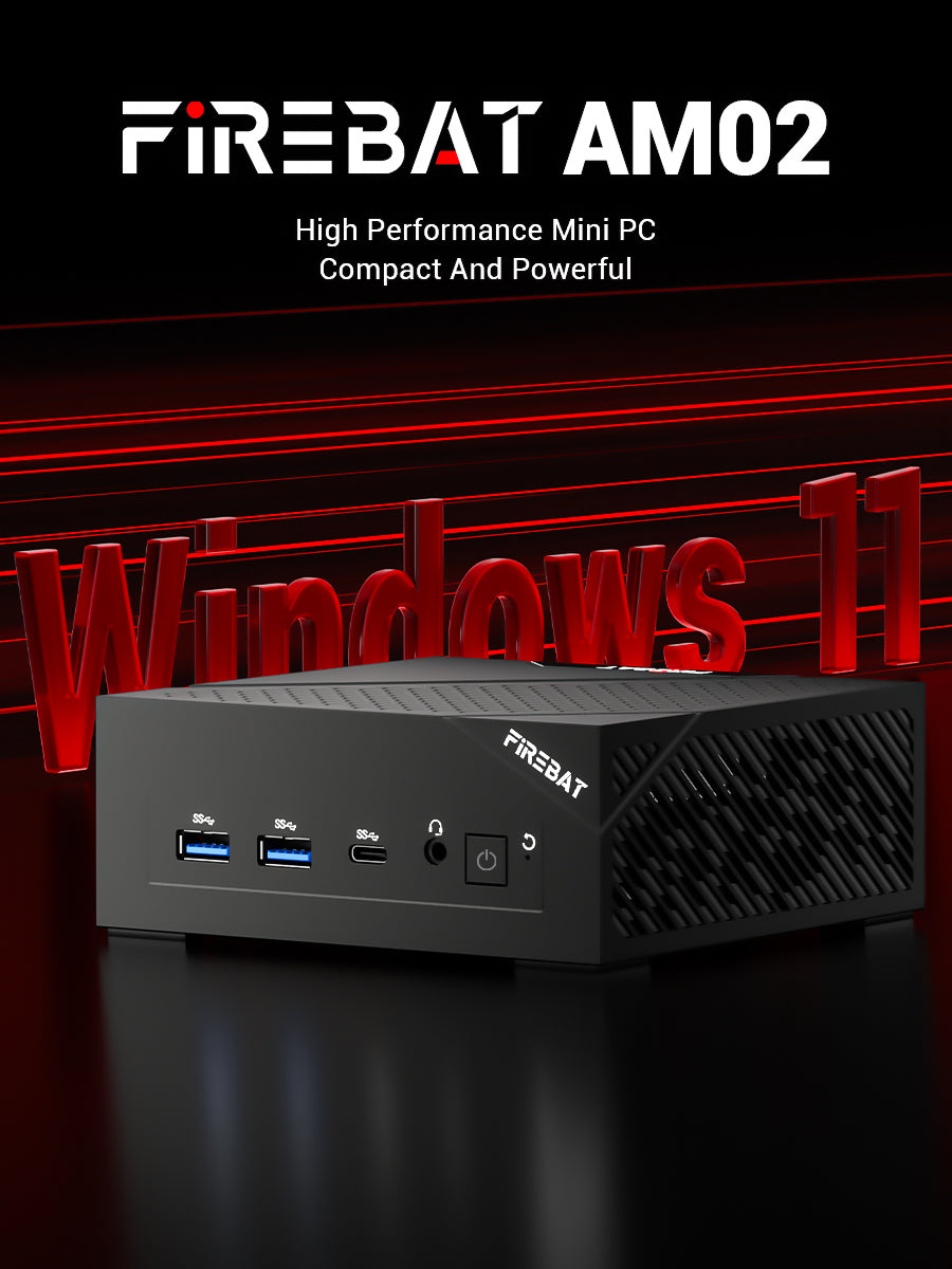 FIREBAT Mini PC AM02 | AMD Ryzen 6600H(LP)
