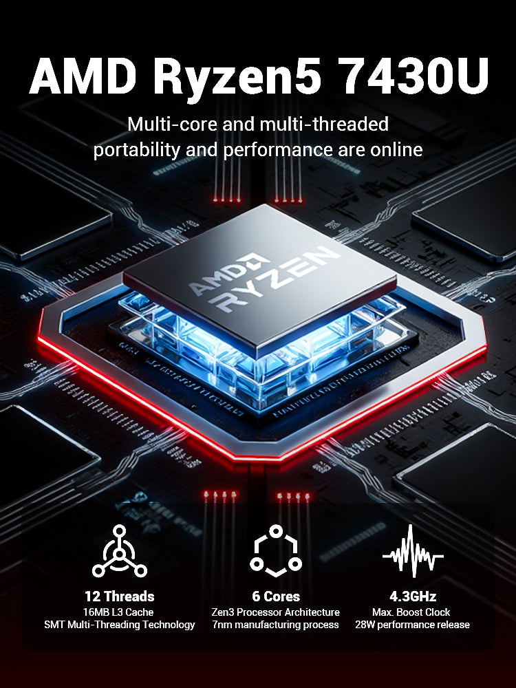 FIREBAT Slim Laptop  AS1 | AMD Ryzen5 7430U