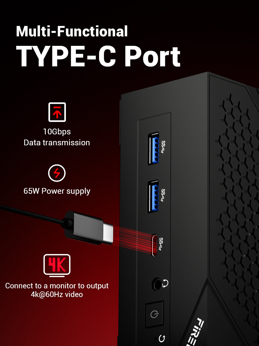 FIREBAT Mini PC AM02 | AMD Ryzen 5 6600H (LP)