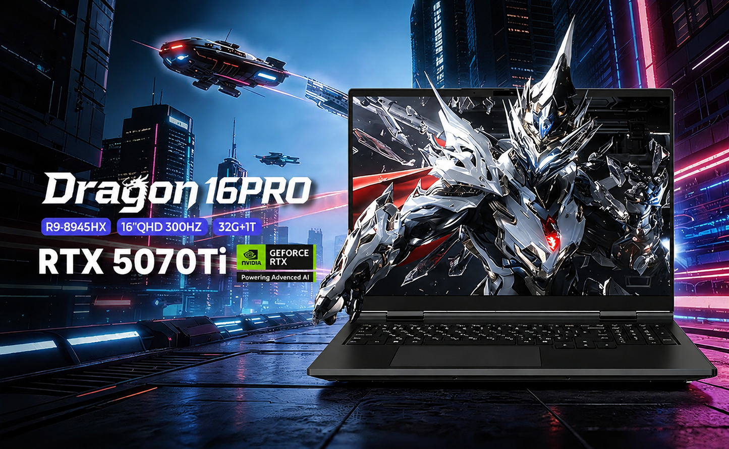 MECHREVO Dragon(JiaoLong) 16 Pro | AMD Ryzen 9 8945HX 5070Ti