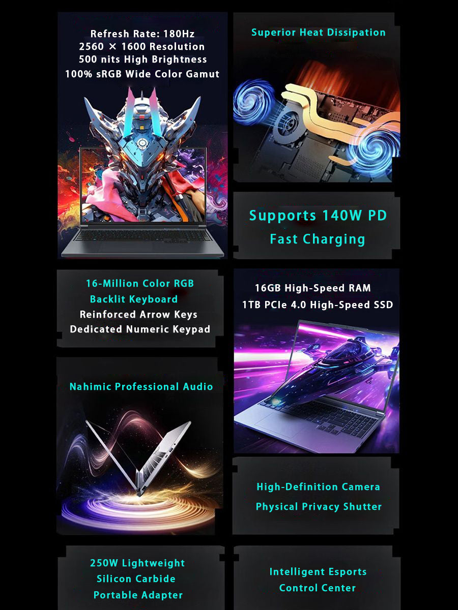 MECHREVO Aurora(JiGuang) 16X Pro | Intel Core i7-13650HX