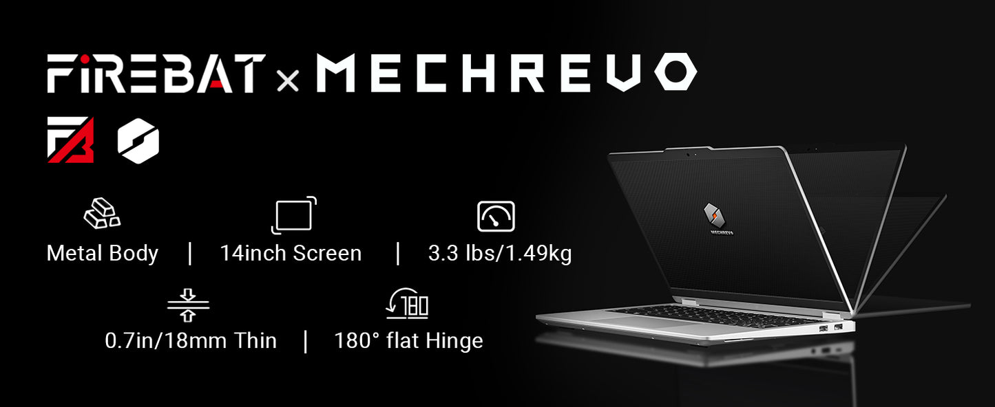 MECHREVO Forza(WUJie) 14X ProA | AMD Ryzen 7 H255
