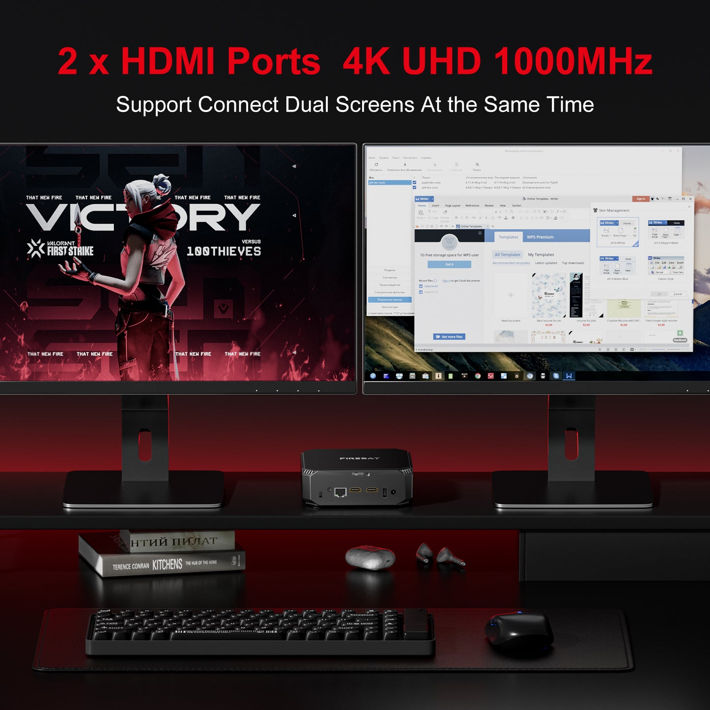 Intel N150 Mini PC (Up to 3.6GHz) - AK2 Model