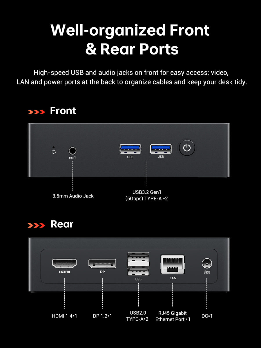 FIREBAT Mini PC T6 | intel i3-8109U