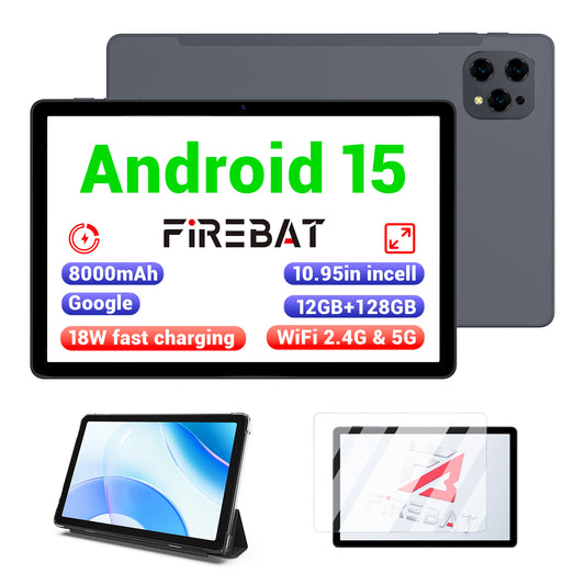 10.95in In-Cell 1920x1200 Touchscreen Android 15 Tablet